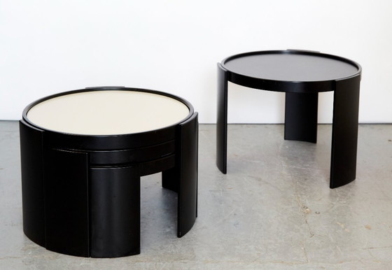 Image 1 of Tables Basses 780/783 de Gianfranco Frattini pour Cassina, 1966