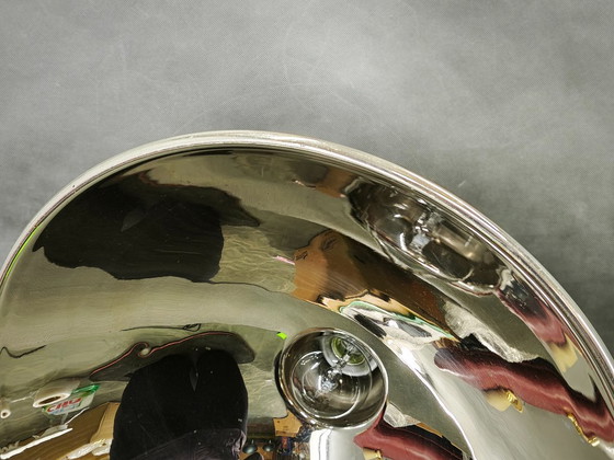 Image 1 of 1930s Bauhaus Chrome Table Lamp with Beech Handle, Czechoslovakia