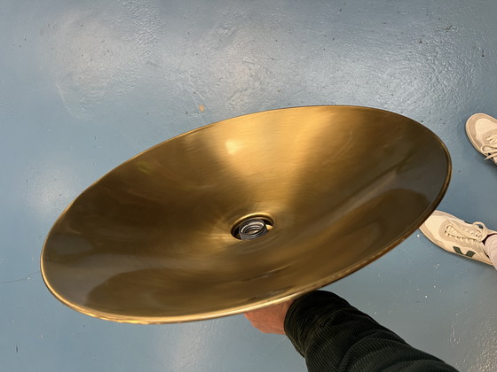 Image 1 of Pendente in ottone attribuito a Florian Schulz - pendente di design tedesco