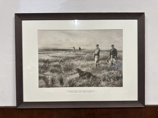 Stampe artistiche "Chasse au becasse"
