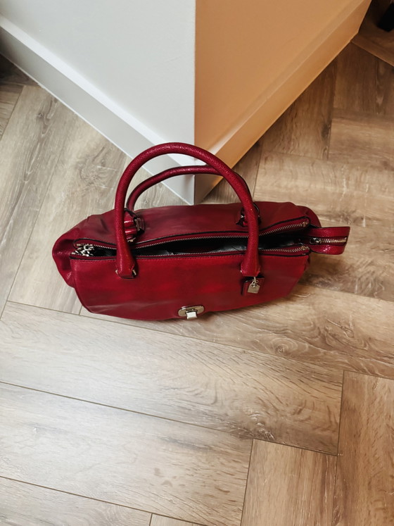 Rode coach-tas – Overige tassen, Calfskin, Leather (photo 4 of 5)