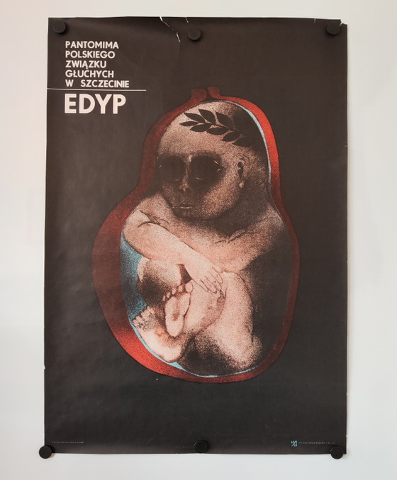 6 carteles de teatro de Polonia (1960-1970) – Pósters, Paper (photo 2 of 7)