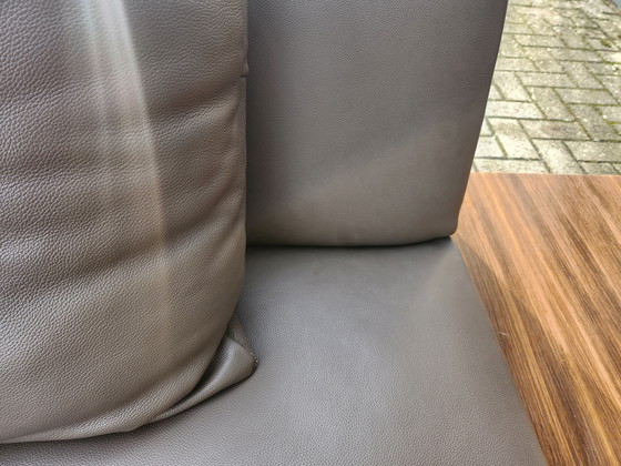 Image 1 of Jori - Canapé d'angle Tigra avec table basse et pouf supplémentaire