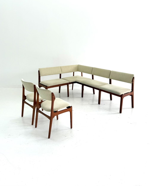 Comedor de teca antiguo modelo 49, Erik Buch '70