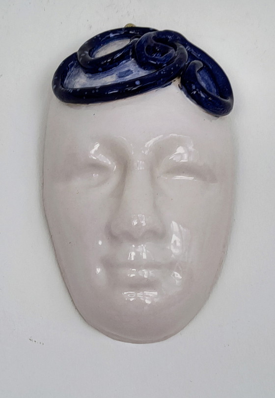 Image 1 of Ensemble de sculptures en céramique émaillée d'Italie.