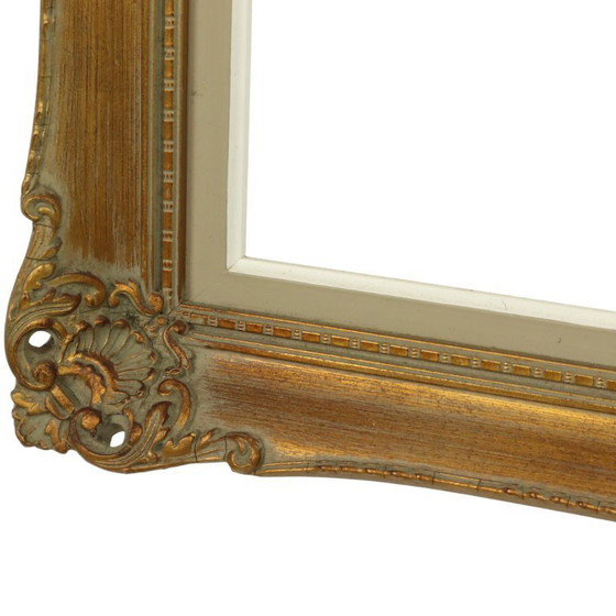 Image 1 of Goudkleurige Barok Stijl Lijst 73x63cm