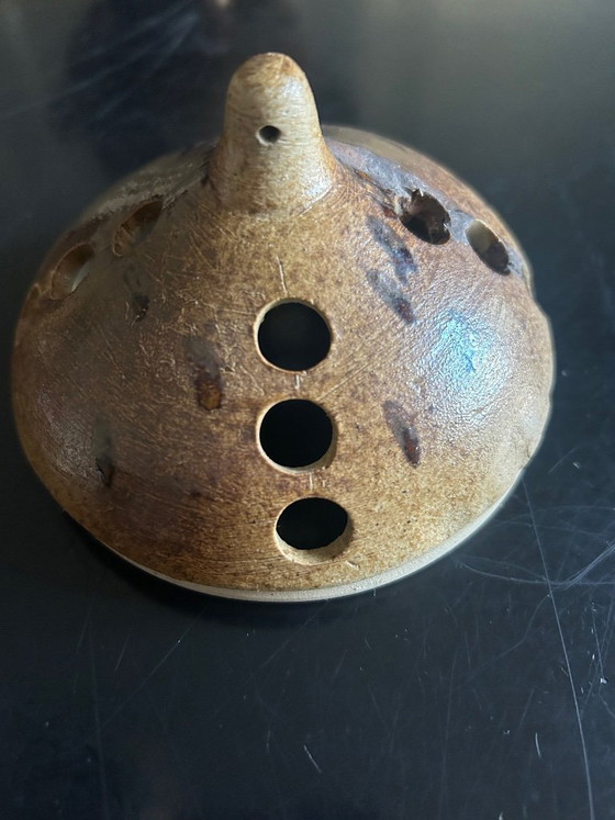 Image 1 of vaso aperto in gres, anni '70