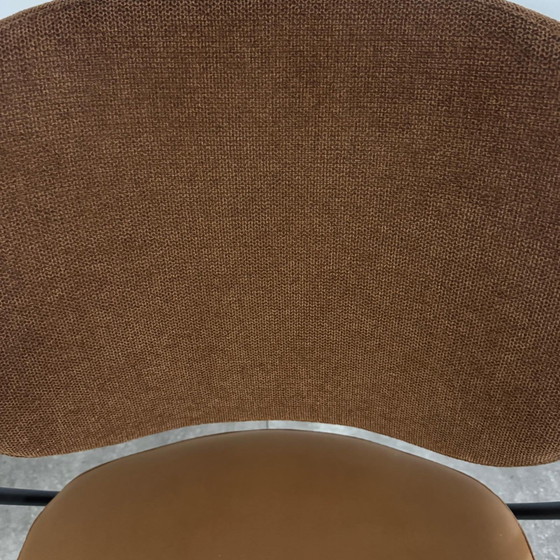 Flip 1.0  set van 4 – Bert Plantagie, Eetkamerstoelen, Plastic, Textile (photo 5 of 5)