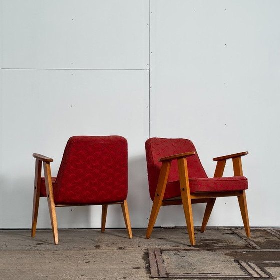 Image 1 of Coppia di poltrone Józef Chierowski tipo 366, anni '60 — Polacche di metà secolo