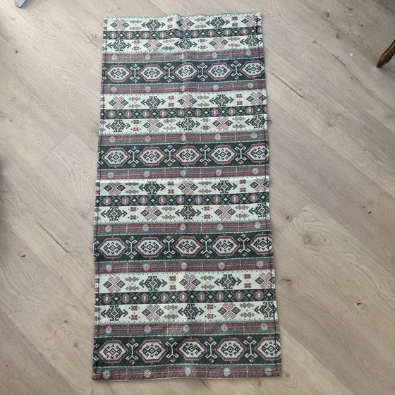 Image 1 of Tafelloper Kelim vloerkleed