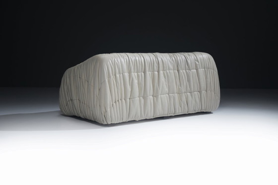 Image 1 of Rarissimo divano in pelle Piumino di De Pas D'urbino e Lomazzi per Dall'Oca Italy