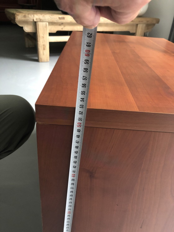 Image 1 of TV or Music Cabinet of Italian Design on Wheels