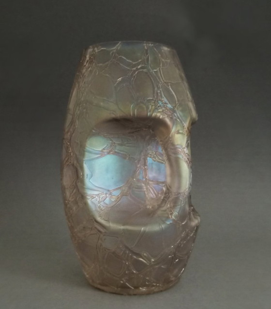 Image 1 of Pichet irisé « Crocodile » de Koloman Moser, style Jugendstil, pour Loetz, 1900