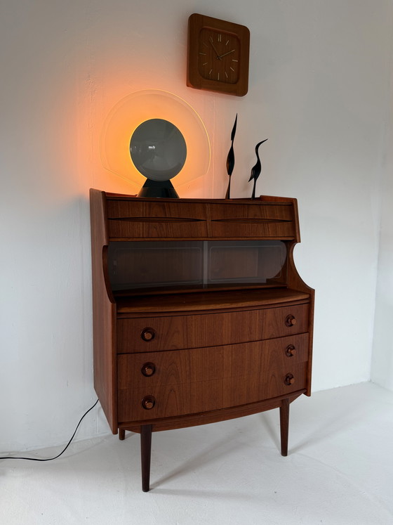 Image 1 of Lampada da tavolo postmoderna ‘Tikal’, Arteluce Italia ‘80