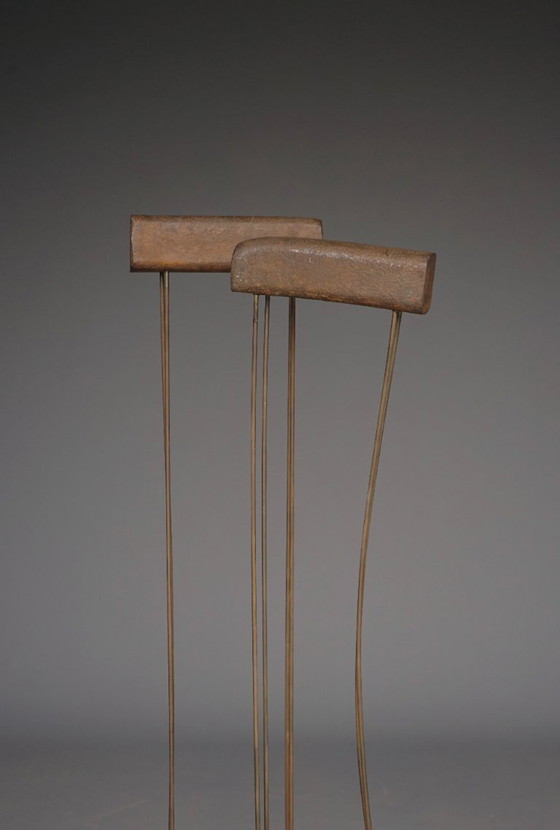 Image 1 of Abstract Kinetic Sculpture after Harry Bertoia, 1960s