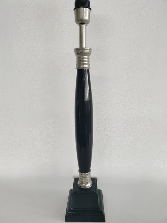 Beautiful Set of 60 cm Hollywood Regency/Neo Classic Art Deco Style Tall Vintage Table Lamps (Metal) (photo 10 of 18)