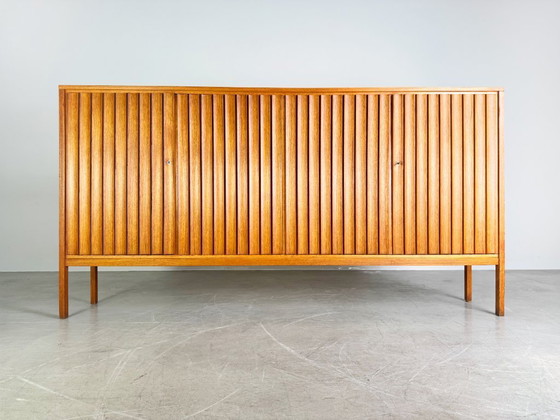 Image 1 of Credenza originale XXL Leo Bub Midcentury in teak 1970