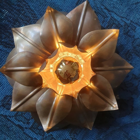 Image 1 of Juego XL de apliques florales de pared/techo - Banci Firenze - Mid-Century - Hollywood Regency