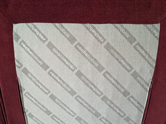 Splendido divano Roche Bobois 2 posti in velluto Rosso Bordeaux – Divani, Textile, Velvet (photo 13 of 15)
