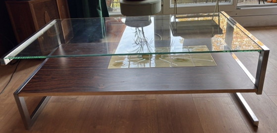 Zu verkaufen De Nisco Couchtisch – Couchtische, Ceramic, Glass (photo 4 of 6)