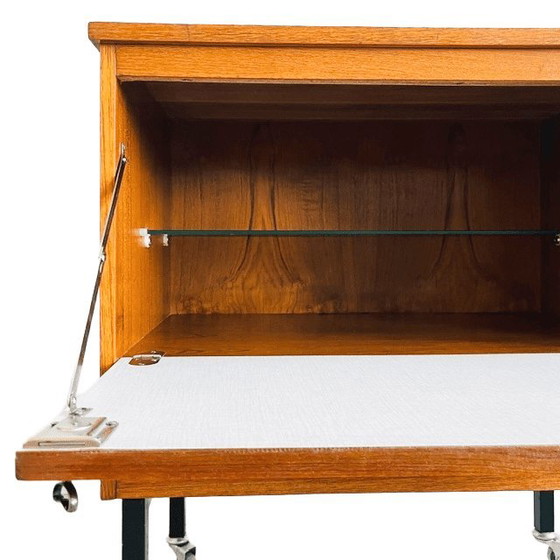 Image 1 of Meuble bar mobile vintage en teck, design danois des années 1960