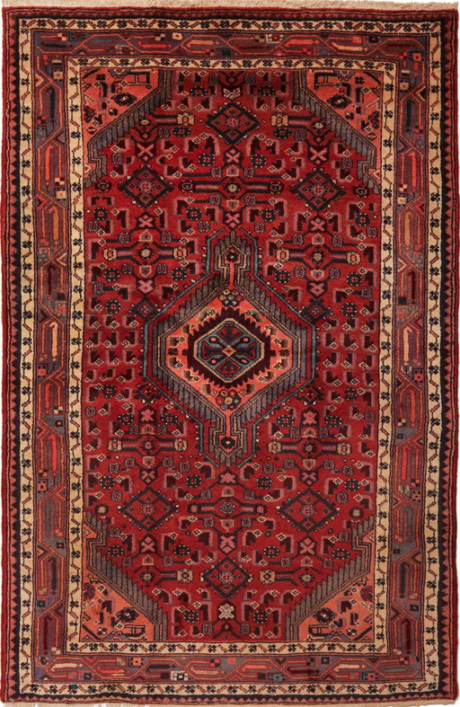 Hamadan- Classic beauty - Persian rug - Carpet - Hand knotted 184 X 117 Cm No. 464588