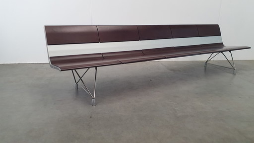 Sellex Aero Bench Lounge Design XL Aluminium Bench 311cm Bulo No.1