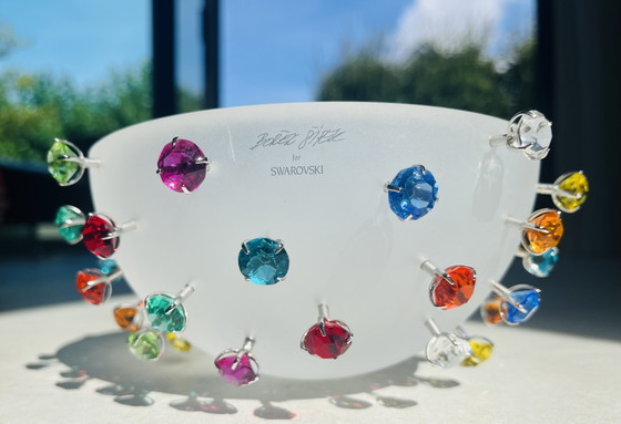 ✨ Zeldzame Vintage Swarovski Apollo Bowl van Borek Sipek – 1996 ✨ – Schalen, Crystal, Glass (photo 4 of 8)