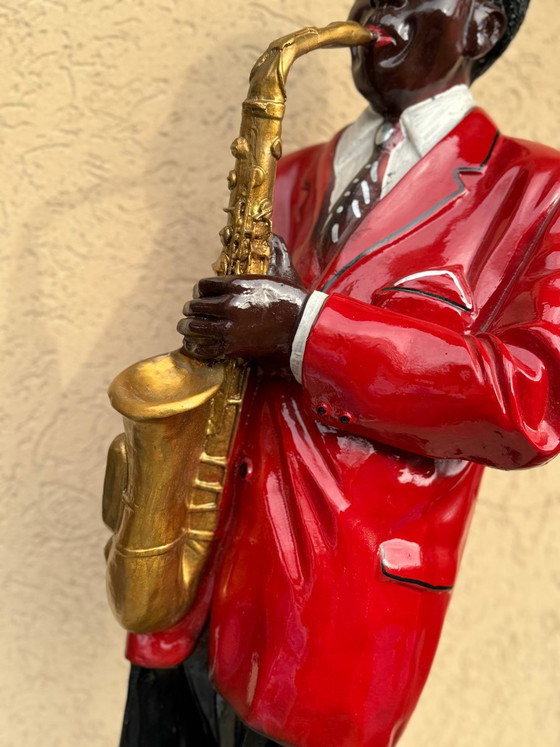 Grande figurine de jazz américaine, années 1960 – Sculptures (photo 4 of 9)