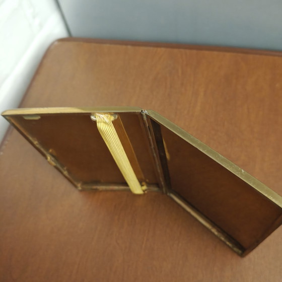 Vintage Faux Tortoiseshell Cigarette Case – Art Deco Style – 15 × 9 Cm – Gifts, Other (photo 5 of 7)