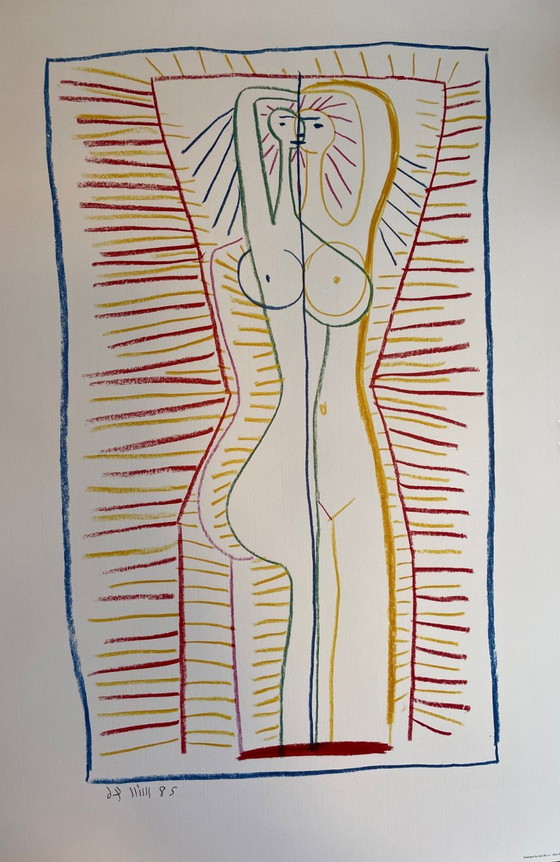 Image 1 of Pablo Picasso, (1881-1973), Nudo femminile in piedi II, 1946, 2004 Successione Picasso, SABAM, Belgio