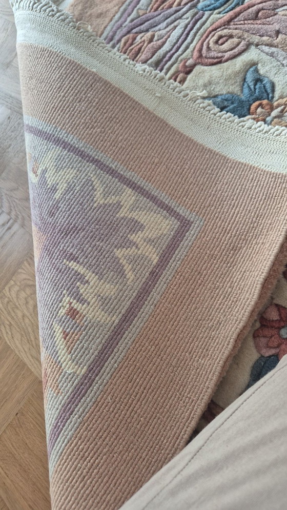 Tapis monumental de Chine-Pékin (4x6m) – Authentique noué à la main, en parfait état ! – Wool (photo 5 of 6)