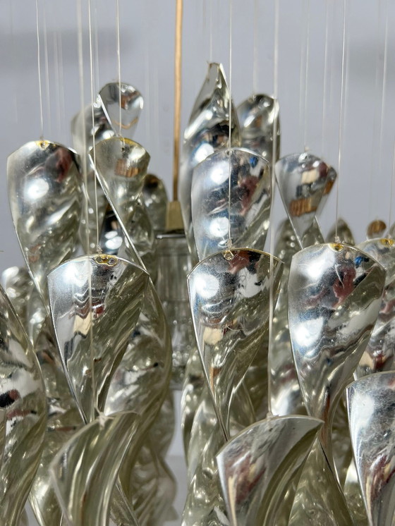 Image 1 of Lampada da soffitto a spirale di Verner Panton per Lüber AG, modello SP1, Germania, anni '70.