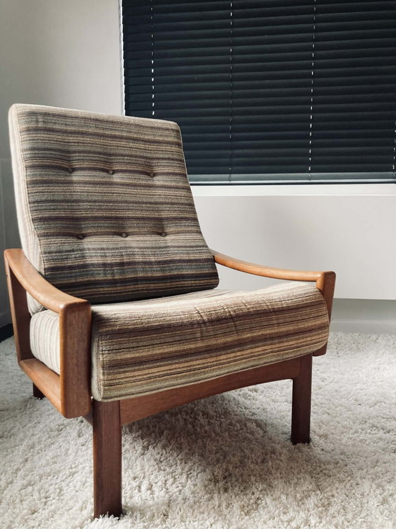 Loungesessel - Glostrup Møbelfabrik. – svend aage eriksen, Wood, Textile (photo 2 of 5)