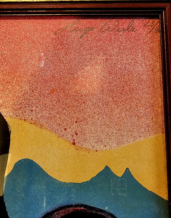 Image 1 of HUGO WULTZ exclusive Xl colorLitho 23/40 'Fantastic Realism'