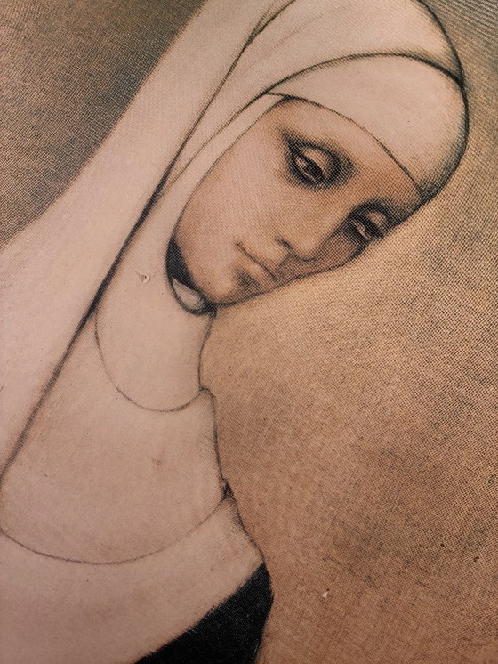 Image 1 of Reproducción de pintura impresión retrato Álvarez