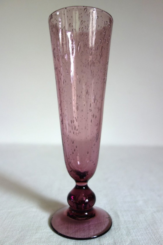 11 blown bubble glasses Verrerie du Marais Riom – Glass & Decanter (photo 8 of 11)