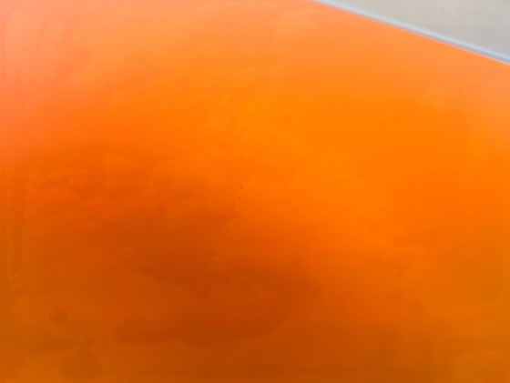 Image 1 of Tavolino da caffè originale USM Haller Tavolino da caffè arancione Fritz Haller