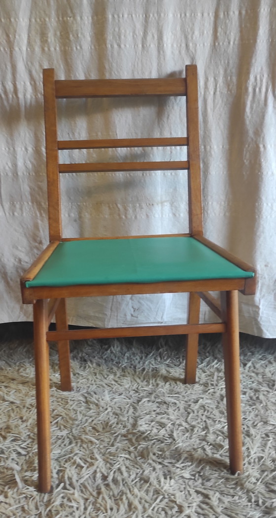Image 1 of Vintage chair with splayed legs - 1950s/60s