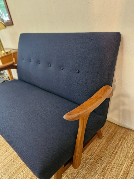 Image 1 of Vintage design teak bench from the 1960s