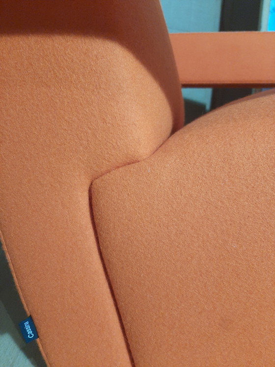 Image 1 of Cassina Utrecht 637 Nuovo mai usato in panno di lana Ruggine arancione (Serie 13L) Punto cavallo