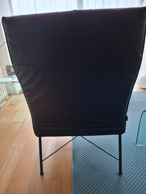 Montel Charly cuir noir