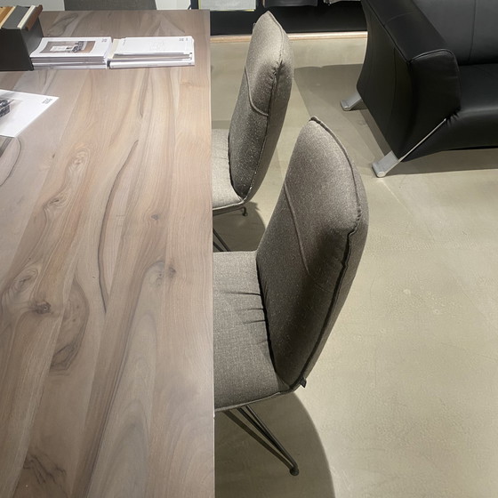 Image 1 of Rolf Benz 606 dining chair (set of 3) with dining bench