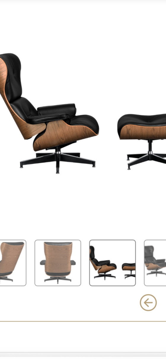 Poltrona con poggiapiedi – Poltrone, Leather (photo 6 of 6)