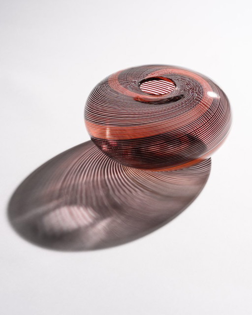 Rosenthal Glasstudio “Fadenglas” Vase – Mario Colelli & Hertha Bengtson · Limited Edition, Germany