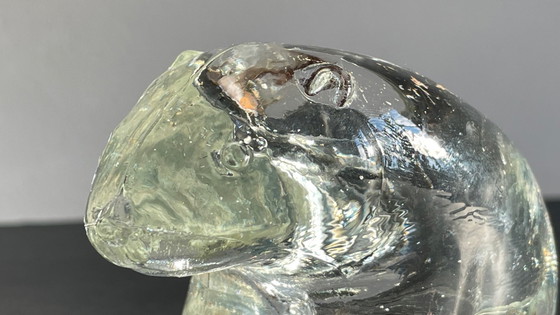 Image 1 of BOUGEOIR Ours Polaire CRISTAL Vintage