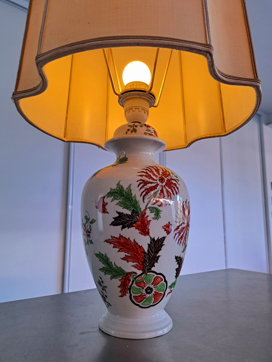 Image 1 of Lampada da tavolo in porcellana di Parigi 