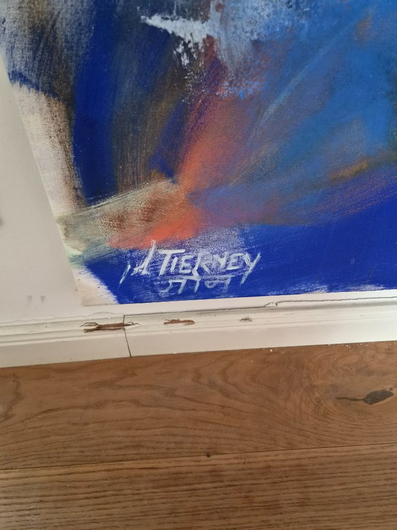 Dipinto John Tierney 2003 100 x183 cm – Dipinti e disegni, Tela (photo 2 of 5)