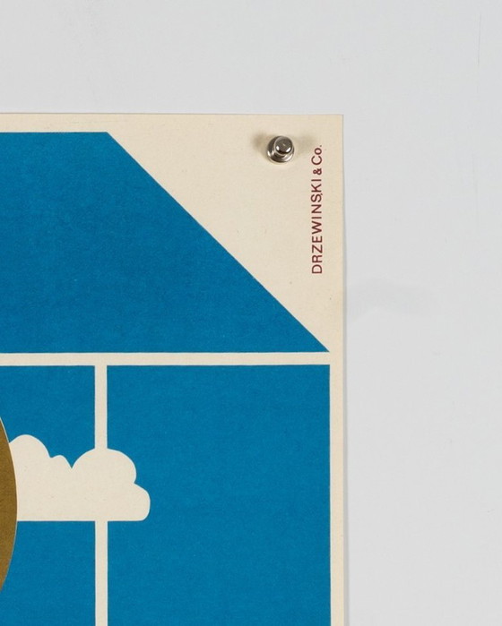 Zloty Klucz Teatr Lalek – Anni '80 – Poster teatrale vintage originale di Jan Osnica – Scuola polacca di (photo 8 of 8)