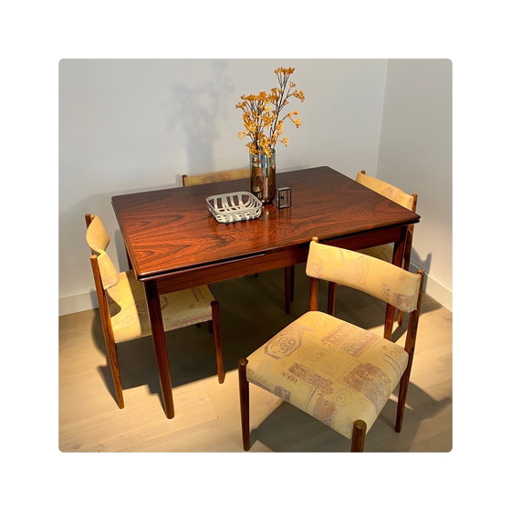 Image 1 of 4x eetkamerstoelen AKSEL BENDER MADSEN